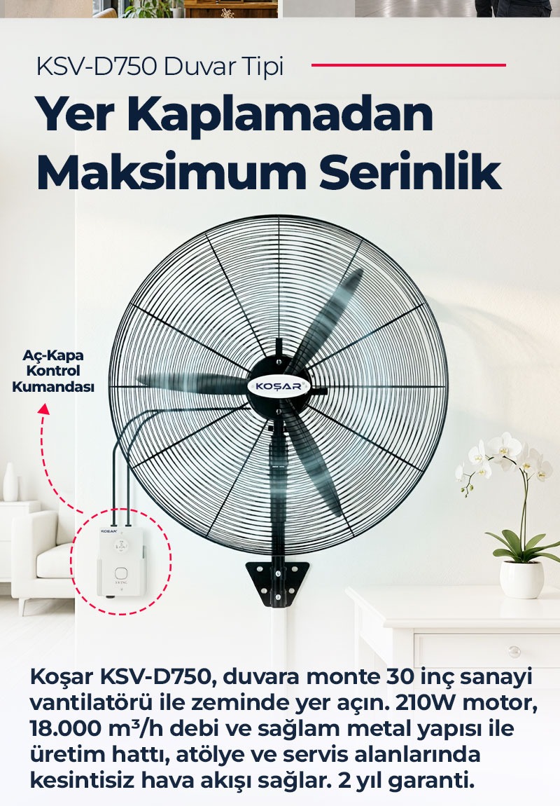 Koşar Vantilatör Galeri Görseli
