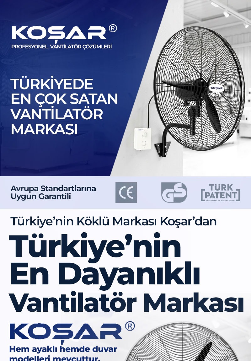 Koşar Vantilatör Galeri Görseli
